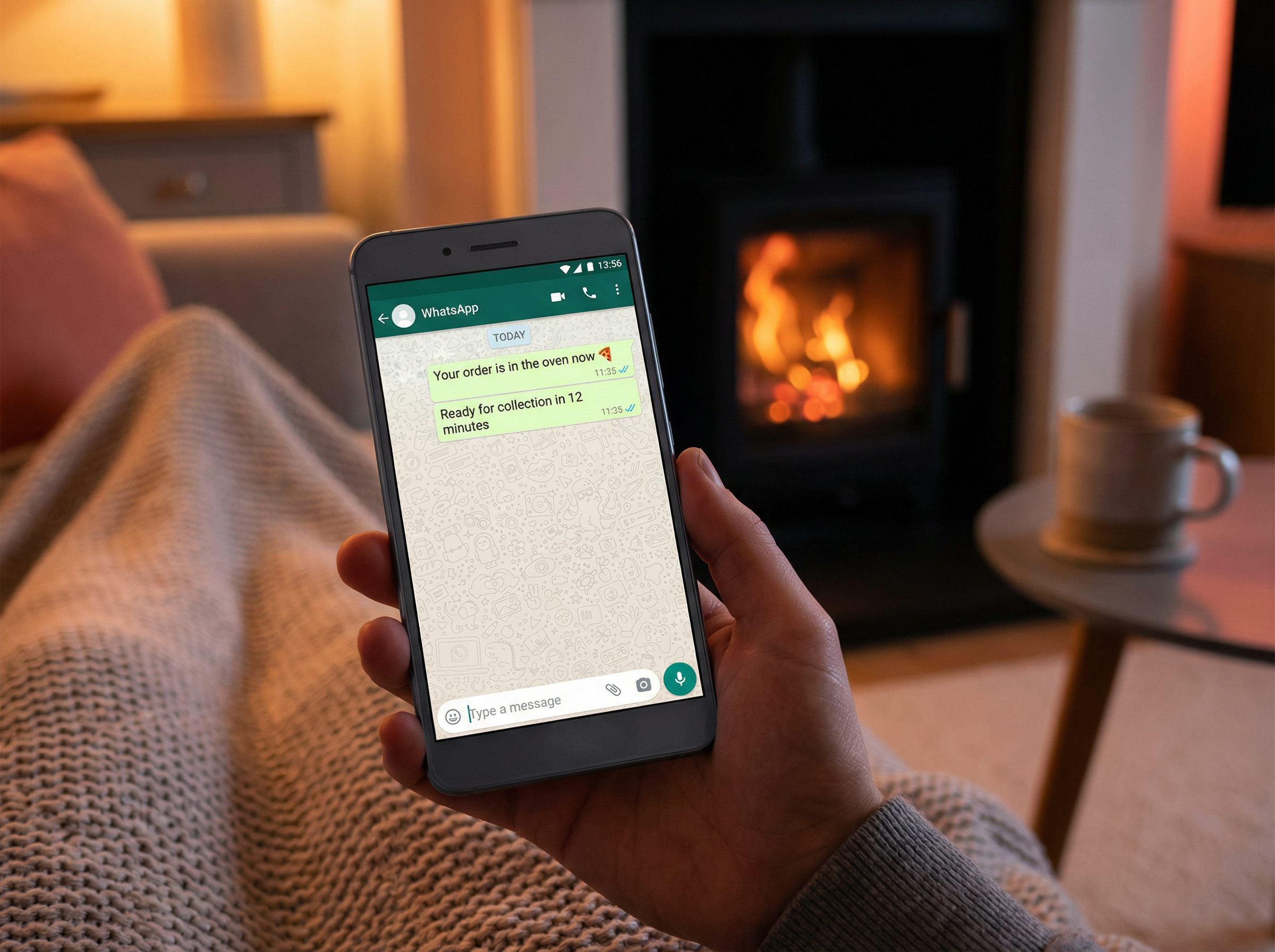 Order Taker managing orders and scheduling